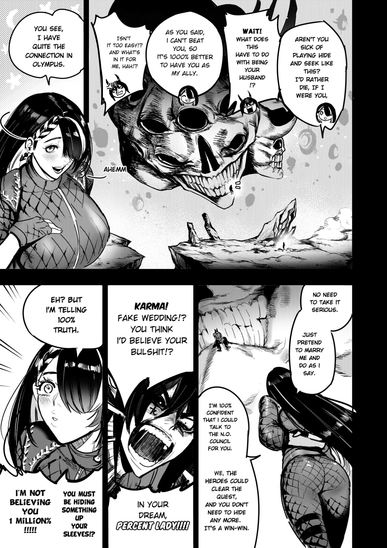 Hentai Manga Comic-I sold my body to a god Chap 6-8-Read-46